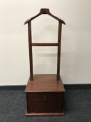 A gents valet stand,