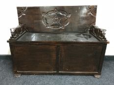 A storage monks bench a/f