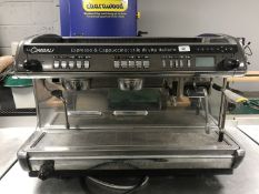 A La Cimbali espresso and cappuccino commercial coffee machine