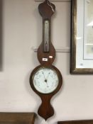 A 19th century rosewood barometer
