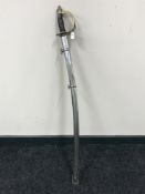 A copy of a French cavalry sword,