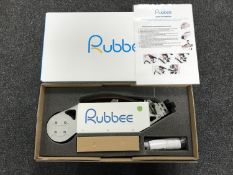 A Rubbee electric bike motor (Model V2.0), brand new and never used, boxed.