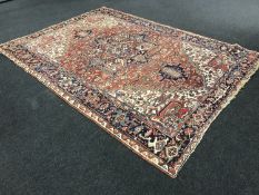A Heriz carpet, Persian Azerbaijan,