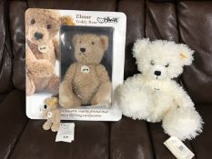 A boxed Steiff Elmar teddy bear,