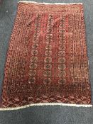 An Afghan Tekke rug