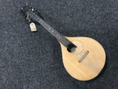 An eight string mandolin