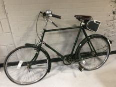 A Pashley hand built gent's cycle with leather saddle
