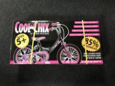 A boxed as new girl's bike