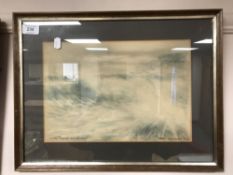 Victor Noble Rainbird : The Incoming Tide, watercolour, signed, 22 cm x 32 cm, framed.