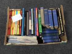 A box containing a large quantity of assorted Beano, Dandy and Broons annuals,