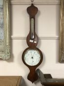 A 19th century rosewood barometer