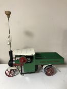 A Mamod steam wagon