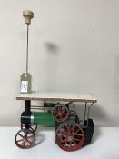 A Mamod steam tractor