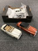 A box containing six Rolls Royce diecast models, Solido,