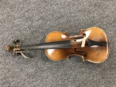 A twentieth century Antonio Stradavarius copy violin