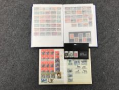 Two albums of a good collection of British and World stamps