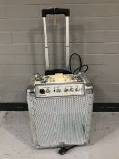 An Ion portable PA speaker with Ipod dock