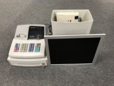 A Sharpe XE-A102 cash register,
