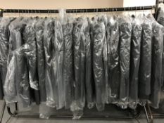 A rail of gent's formal jackets