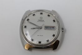 A large Omega Automatic De Ville watch, no strap.