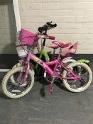 Two girls bicycles,