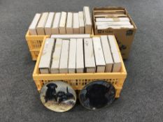 Three boxes of assorted boxed collector's plates