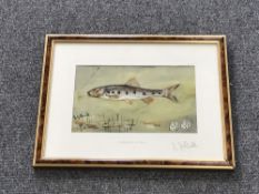 A gilt framed A.