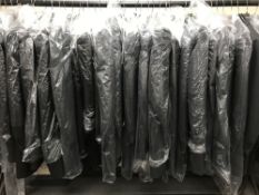 A rail of gent's formal jackets