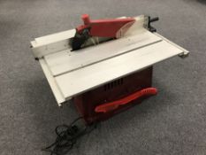 A Rexon BT2500AE table saw