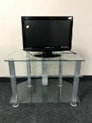 A Panasonic Viera 19