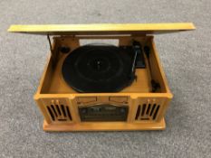 A retro style music centre