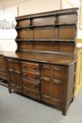 An Ercol farmhouse dresser,