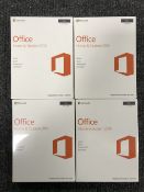 Three copies of Microsoft Office Home and Business 2016 for Mac,