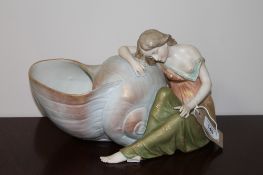 A twentieth century bisque figure,