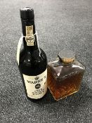 A bottle of Warre's 1966 vintage port, sealed,