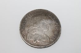A Charles II Crown 1677
