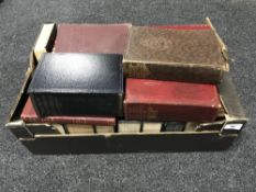 A box of twentieth century volumes to include reference books, family doctor,
