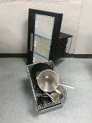 A cooker extraction canopy,