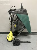 A garden chipper shredder,