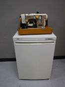 A Bosch under bench freezer,