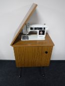 A New Home electric sewing machine,