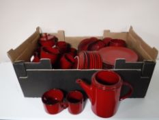 Two boxes of Villeroy & Boch Grenada tea and dinner ware