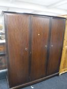 A Stag Minstrel triple door wardrobe