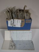 A box containing war time ordnance survey maps
