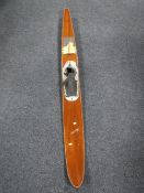 A vintage Mistral slalom ski