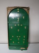 A boxed vintage Chad Valley Bagatelle board