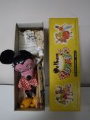A boxed Pelham puppet,