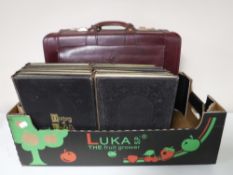 A box containing twelve volumes, 'The History of England',