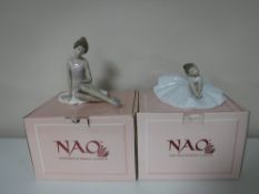 Two Nao figures,