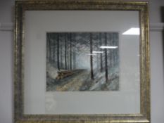 Three framed prints - rural scenes